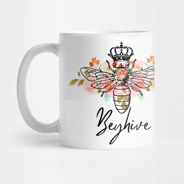 Beyoncé Beyhive Queen Bee flower by LakarDesign